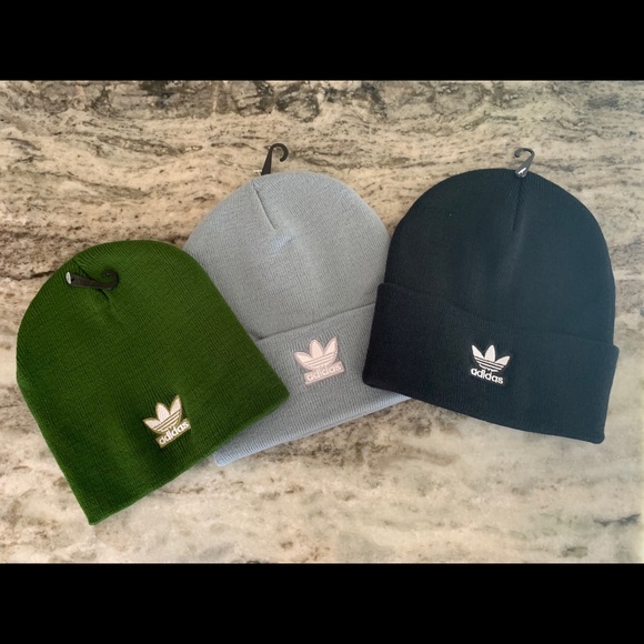 New! Adidas Winter hat fold over style - Picture 3 of 3